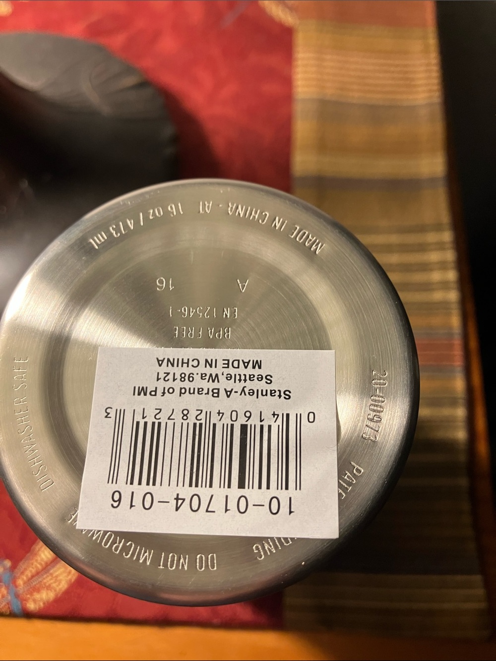 Stanley Red Vacuum Insulated Cold Pint Tumbler - Picture 7 of 7